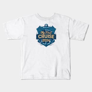 My First Cruise 2024 Kids T-Shirt